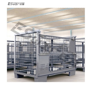 מטבל חם מגולוון חובה בינוני קריסה כלוב מזרן עבור מחסן תעשייתי - Product Image 5