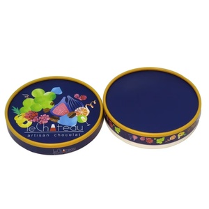 Tubo de Papel Biodegradable Ecológico Personalizado de Grado Alimenticio, Envase Cilíndrico para Galletas, Té, Café, Pastel, Chocolate y Dulces - Product Image 6