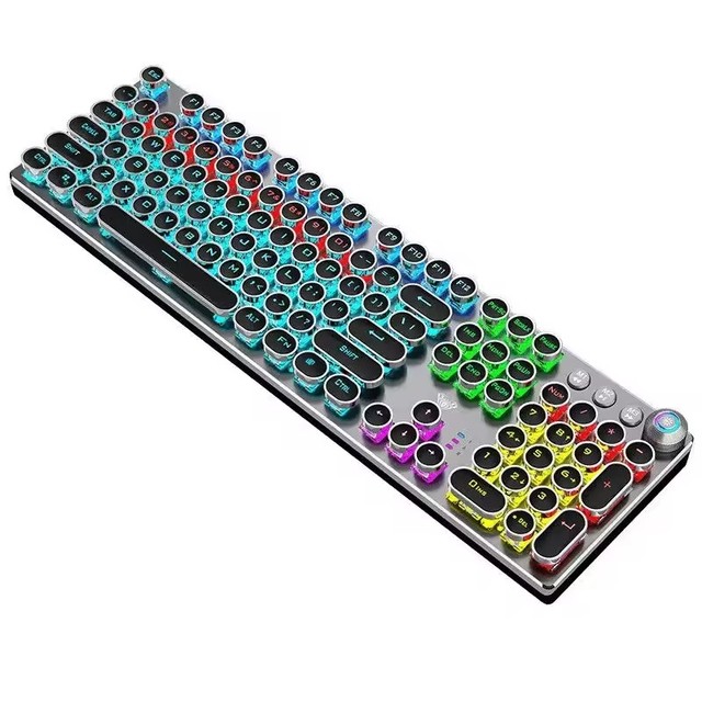 Wired Keyboard Factory Price Mechanical 820A Keyboard with Wired RGB Backlit Gaming Keyboard