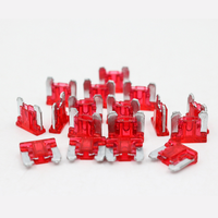 Boîte à fusibles 12V Porte-fusible Mini Micro Standard Fusibles de voiture automatiques 10A 15A 20A Fusible à lame
