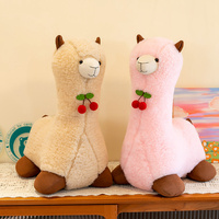 Jouets en peluche créatifs et colorés en forme de moutons, chèvres et agneaux, rembourrés de coton PP écologique, cadeaux pour bébés et enfants, animaux en peluche