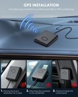 Caméra de tableau de bord 4 canaux pour rétroviseur 3K+1080p*3, boîte noire de voiture avec écran 11,88 pouces, commande vocale, WiFi 5.8G, GPS et moniteur de stationnement