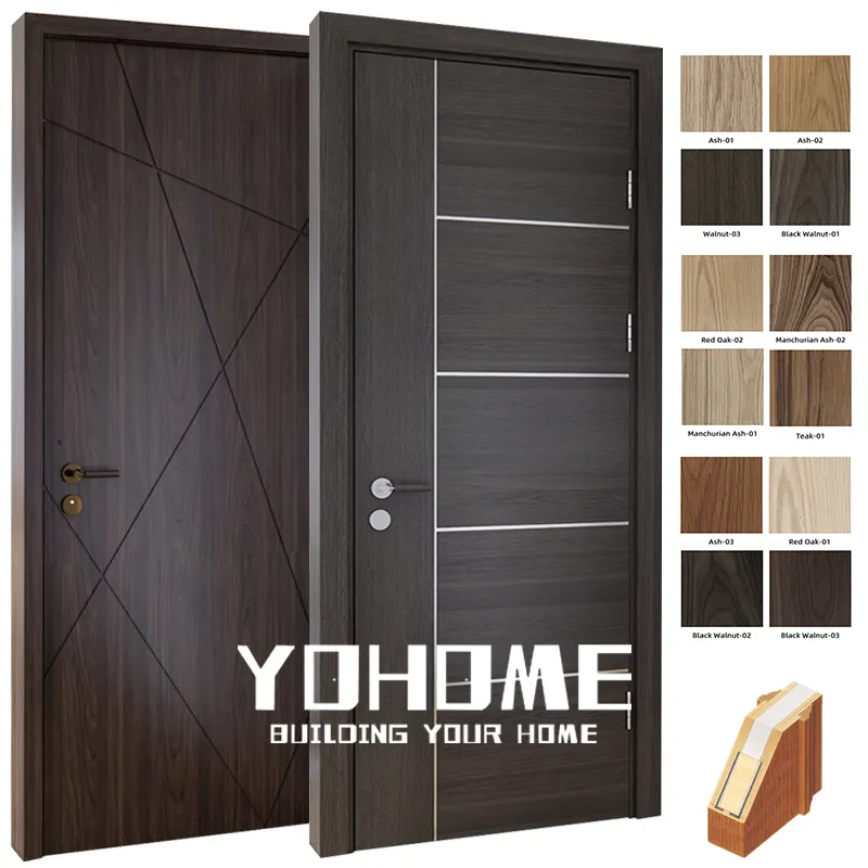 Высококачественные китайские двери puertas para interiores baratas турецкие двери для спальни hdf, деревянные двери, ламинированные двери и рамы