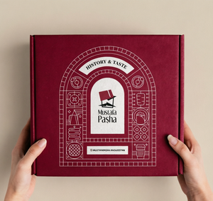 Caja de Regalo Rígida Roja de Lujo Personalizada de Alta Calidad con Diseño de Arquitectura Otomana Estampado en Relieve para Empaque de Alimentos y Dulces Premium - Product Image 2