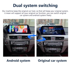 Modified Central Control Navigation for X1 F48 F39 High-Definition Touch Large Screen <b>Wireless</b> Carplay <b>Adapter</b> Reverse AONAV Hig - Product Image 5
