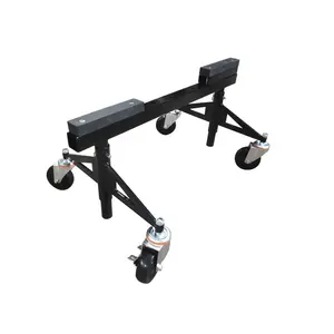 Rolling Chassis Stand Adjustable Fit With Heavy Duty Castor Sprint Cars Moving Dolly