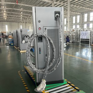 สถานีชาร์จรถยนต์ไฟฟ้า Hipech Integrated OCPP หน้าจอสัมผัสอัจฉริยะ รองรับ CCS2 GBT หัวชาร์จคู่ กำลังไฟ 100kW+ รุ่น SF4-080-2 - Product Image 6