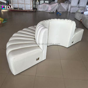 Sofá Redondo Moderno LEDA, Muebles para el Hogar, Decoración para Fiestas y Eventos, Sofá Romántico para Bodas, Muebles para Hoteles y Decoración de Eventos - Product Image 2