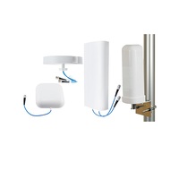 Antenne cornet double-cône large bande 16 dBi 1,6-12 GHz pour chambres anéchoïques micro-ondes (Bandes C, X, Ku, K, Ka) EMC/EMI