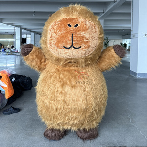 <span class=keywords><strong>Costume</strong></span> mascotte Capibara stile palla rotonda 2m gonfiabile lungo criceto Capibara mascotte tute per eventi spettacolo a piedi - Product Image 2