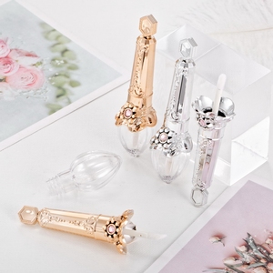 4g vacío magia espejo brillo de labios tubos de Plata de oro varitas viajes cosméticos bálsamo de labios Rouge lápiz labial líquido Batom contenedor de botella - Product Image 5