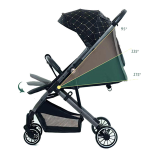2025 système de voyage nouveau-né jolie 2 en 1 landau multifonctionnel pliable lin bébé Buggy poussette - Product Image 6