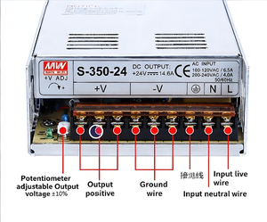 Contrôleur d'alimentation à commutation dédié Mingwei PLC avec <span class=keywords><strong>communication</strong></span> RS485 D-50A/60A D-50B/60B D-50KED D-50AGD D-50BGD Chine - Product Image 5
