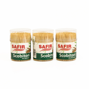 <span class=keywords><strong>Cure</strong></span>-dents de nettoyage des dents <span class=keywords><strong>cure</strong></span>-dents ronds en <span class=keywords><strong>bois</strong></span> de bambou dans une boîte de rangement en plastique transparent - Product Image 2