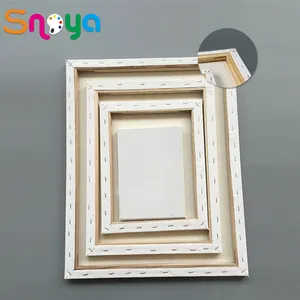 גלריה לעטוף מקצועי מתיחת בד פשתן ציור שמן 50x60 cm