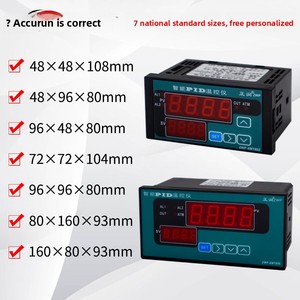 PID เครื่องควบคุมอุณหภูมิอเนกประสงค์ 220V สมาร์ทความแม่นยำสูงควบคุมอุณหภูมิอัตโนมัติเทอร์โมคัปเปิล 4-20mA - Product Image 4