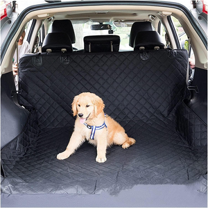 Protecteur de housse de siège de voiture de banc imperméable à l'eau robuste et antidérapant hamac de voiture housses de siège arrière pour animaux de compagnie - Product Image 5