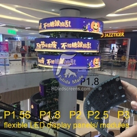 Pantalla LED Flexible para Interiores X,X, Instalación Magnética, Pantalla LED Suave para Proyectos de Publicidad en Interiores