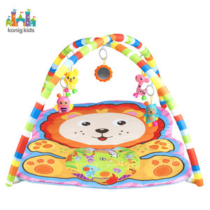 <span class=keywords><strong>Konig</strong></span>-alfombra de juegos para bebés, colchoneta de actividades suave personalizada para dormitorio, gimnasio para bebé recién nacido con juguete colgante para cuna - Product Image 4