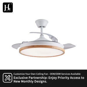 Ventilador de Techo con Luz de 42 Pulgadas, Ventilador de Techo para Dormitorio con Luces, Control Remoto y Aspas de PC Retráctiles, 3 Colores Intercambiables - Product Image 6