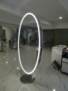 Espejo de Pared con Iluminación LED para Salón de Belleza, Estilo Dorado, Grande, de Cuerpo Entero, para Peluquería y Maquillaje, en Oferta - Product Image 5