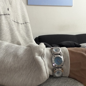 Unique and Stylish Round Multi-Dial <b>Acrylic</b> Watch Face 5mm Thickness 30ATM Water Resistance Unisex Quartz Watch - Product Image 4