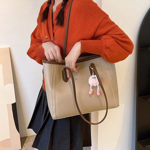 Bolso Vintage de gran capacidad para mujer, bolso de hombro a la moda para mujer, bolso de mano, bolso de almacenamiento ligero - Product Image 4