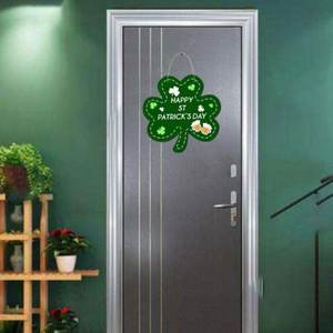 Nuevas Decoraciones <span class=keywords><strong>para</strong></span> el Día <span class=keywords><strong>de</strong></span> San Patricio, Letreros <span class=keywords><strong>de</strong></span> Trébol <span class=keywords><strong>de</strong></span> la Suerte, Adorno <span class=keywords><strong>para</strong></span> Puerta <span class=keywords><strong>de</strong></span> Camión, Guirnalda <span class=keywords><strong>de</strong></span> <span class=keywords><strong>Madera</strong></span> <span class=keywords><strong>para</strong></span> Puerta - Product Image 6