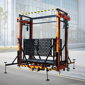 CE 500kg 3m <span class=keywords><strong>5m</strong></span> 6m Plates-formes élévatrices d'échafaudage électriques portables mobiles Échafaudage électrique pour la construction - Product Image 1