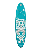 Équipement de sports nautiques E SUP Planche à pagaie gonflable enroulable portable en PVC 3 ailerons Capacité Lacs et rivières sup Planche portable