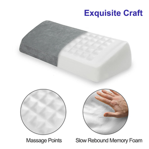 Reposapiés Ajustable para Debajo del Escritorio con Funda Lavable y Cojín de Espuma Viscoelástica para Oficina, Escuela, Hogar y Juegos - Product Image 5