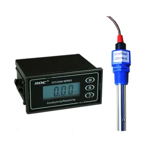 ROC/Createc Conductivity/ resistivity controller Conductivity meter resistivity meter with sensor low price monitor water test