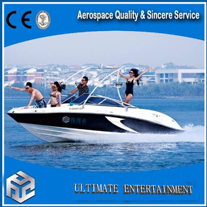 Yate de Lujo Hy21 de 7.62 Metros, de Fibra de Vidrio, con Motor de Gasolina de 250 HP, para 8-10 Personas - Product Image 2