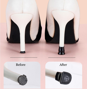 Taglia più grande 16MM tacco alto protettore tacco riparazione calotte silenziatori tacco alto per scarpe da donna su erba - Product Image 3