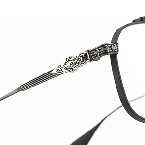 Lunettes de vue surdimensionnées en titane transparent incassable pour cyclisme, monture pilote double pont, pour hommes et femmes, commande en ligne auprès des grossistes chinois - Product Image 6