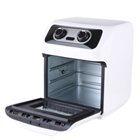 Zehui Usine 12L Four Mécanique Friteuse À Air En Plastique Manuel CE CB GS LFGB ROHS ETL Carré Ménage Friteuse À Air