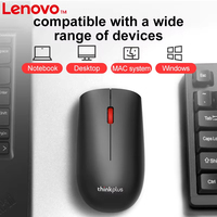 Souris sans fil authentique Lenovo Thinkplus T60X 2,4 GHz, souris optique de bureau pour ordinateur portable et ordinateur de bureau