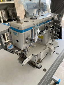 Nouvelle machine à coudre à point interlock à cylindre petit et rapide Jack JK-8670G, machine à coudre à trois aiguilles et cinq fils, point de recouvrement - Product Image 3