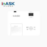 Projecteur Inask Cx380 3Lcd 3800 Lumens Super Haute Performance Coût-Efficacité Haute Qualité Multimédia Mise au Point Automatique Projecteur Dlp
