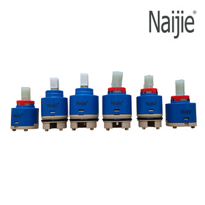 Naijie Robinet de salle de bain moderne, noyau de vanne 35 mm, double étanchéité standard, vanne en céramique de précision pour eau chaude et froide, fabricant - Product Image 5