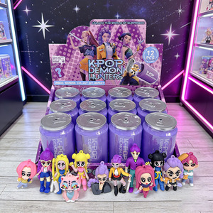 Nuove Action Figure 3D Cartoon K-pop Demon Hunters, Giocattoli da Collezione in Blind Box per Decorazione Scrivania e Regalo - Product Image 1