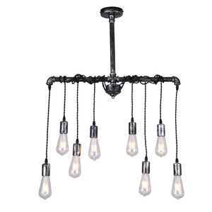 Lampes suspendues fantaisie pour plafond, forme de <span class=keywords><strong>boule</strong></span>, verre, fer, grand luminaire suspendu, <span class=keywords><strong>lustre</strong></span> en cristal - Product Image 2