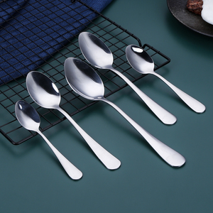 Cuillère à café en acier inoxydable de 12,4 cm, <span class=keywords><strong>couverts</strong></span> à dessert, mini cuillère à gâteau en métal, cuillère à thé en acier inoxydable argentée, ensemble de cuillères à mélanger - Product Image 4