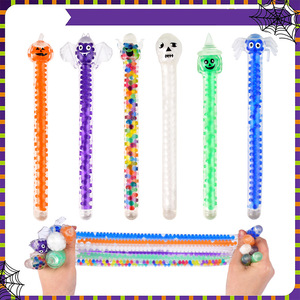 Halloween <b>Beads</b> Filling TPR Soft Stretch Rope Toy Stress Relief Toy Squeeze Stress Toy Classic Birthday Gift - Product Image 2