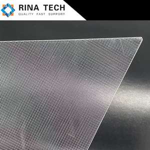 Matériau acrylique LGP triangulaire équilatéral personnalisé à haute luminosité pour éclairage LED de fond pour suspension géométrique moderne par Rina Tech - Product Image 2