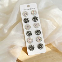 Imanes para Hijab, Broche Magnético para Mujer Musulmana, Accesorios para Bufanda y Chal, Hebilla de Joyería Electrochapada Informal para Todas las Temporadas