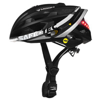 Casco de Ciclismo de Carretera Moon Brand con Sistema de Protección MIPS, Certificado CPSC y CE, LED Inteligente, Cierre de Gancho y Bucle, Resistente al Viento e Impermeable