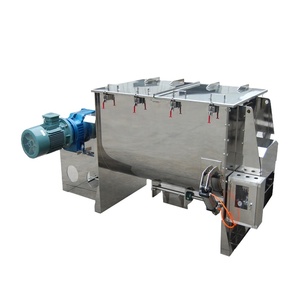 Mezclador de cinta de acero inoxidable para la industria alimentaria, venta directa del fabricante, mezclador de cinta LHY Horizontal - Product Image 1
