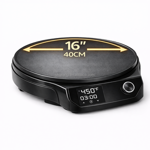 Parrilla Eléctrica Mogogo Mitad para Injera, Enjera, Lahooh, Lahoh, Canjeero, Kisra, Chapati y Pita - Product Image 2