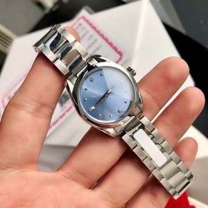 Montre mécanique minimaliste en acier inoxydable de haute qualité, style original, pour femmes, style professionnel tendance, Omegaes - Product Image 1